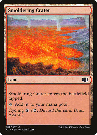 Smoldering Crater [Commander 2014] | Gate City Games LLC