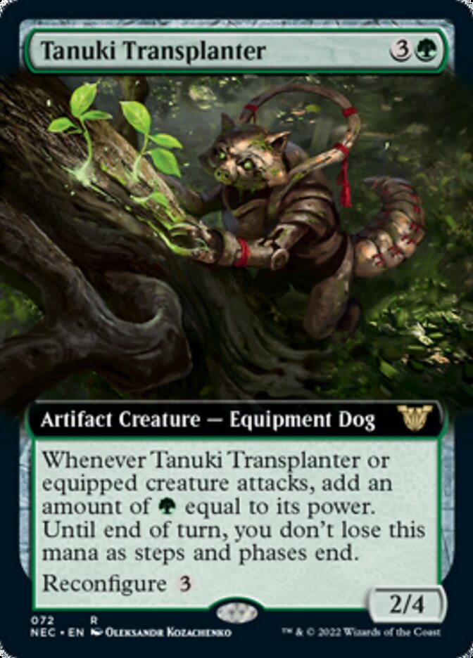 Tanuki Transplanter (Extended) [Kamigawa: Neon Dynasty Commander] | Gate City Games LLC