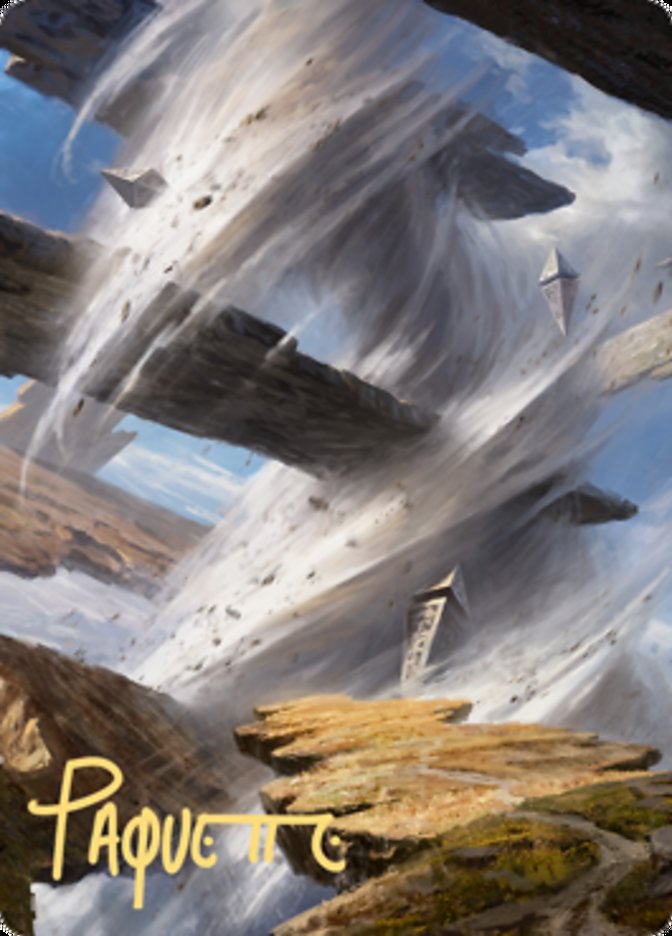 Plains 2 Art Card (Gold-Stamped Signature) [Zendikar Rising Art Series] | Gate City Games LLC