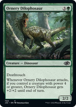 Ornery Dilophosaur [Jumpstart 2022] | Gate City Games LLC