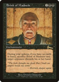 Brink of Madness [Urza's Legacy] | Gate City Games LLC