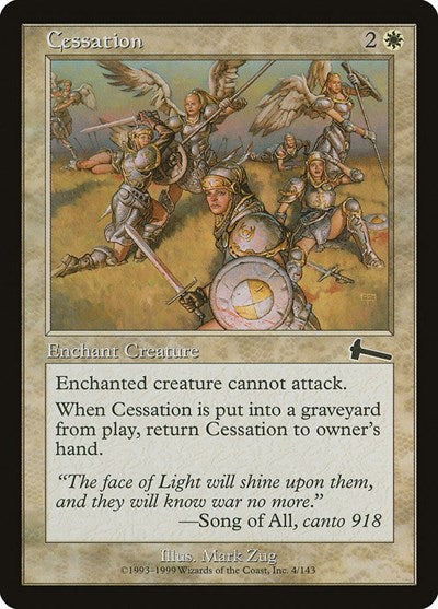 Cessation [Urza's Legacy] | Gate City Games LLC