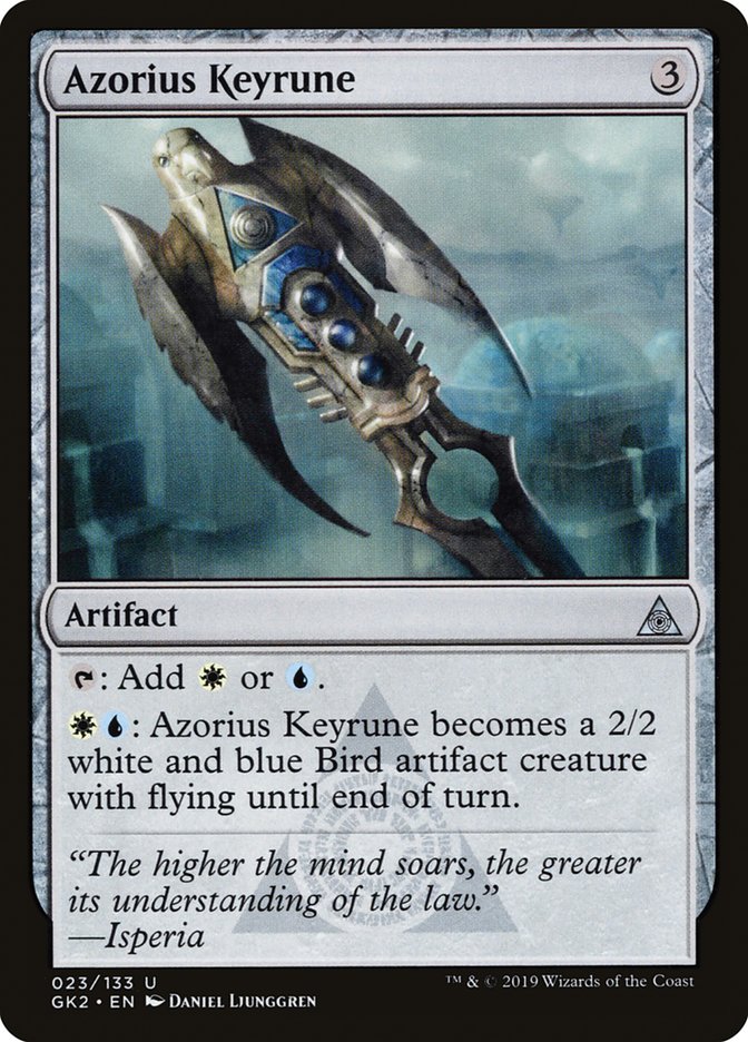 Azorius Keyrune [Ravnica Allegiance Guild Kit] | Gate City Games LLC