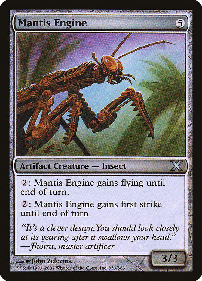 Mantis Engine (Premium Foil) [Tenth Edition] | Gate City Games LLC