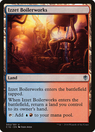 Izzet Boilerworks [Commander 2016] | Gate City Games LLC