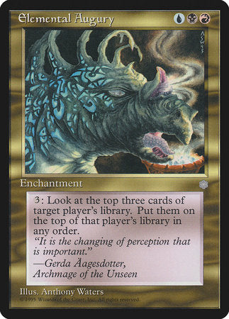 Elemental Augury [Ice Age] | Gate City Games LLC