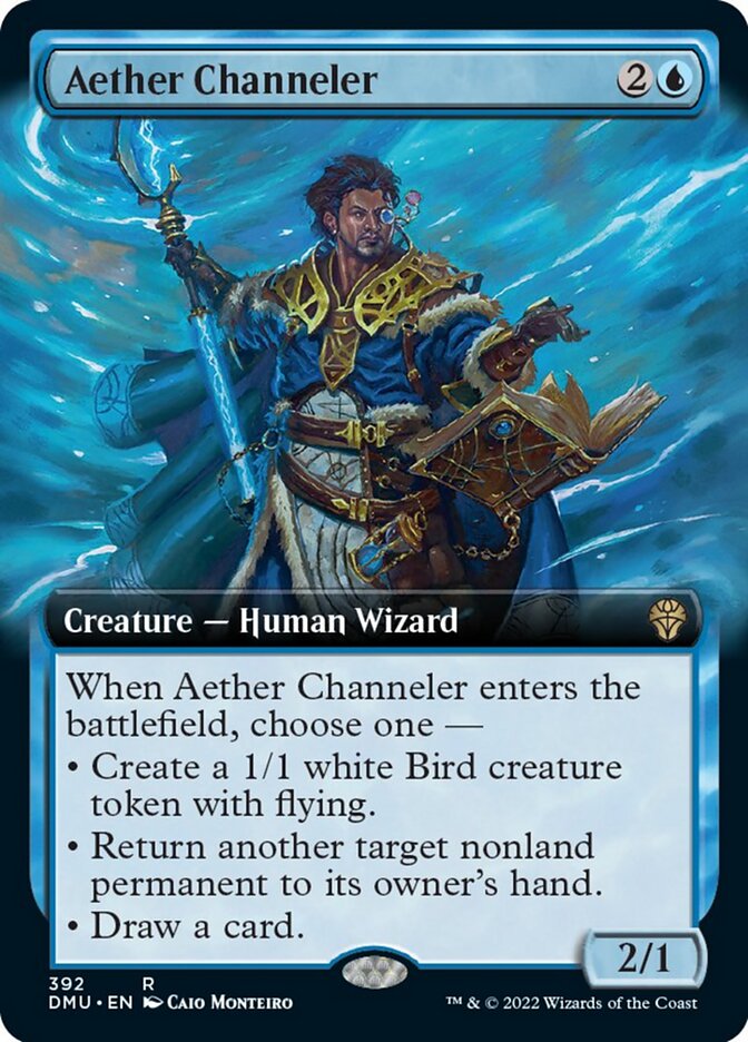 Aether Channeler (Extended Art) [Dominaria United] | Gate City Games LLC