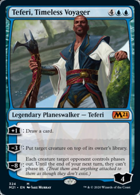Teferi, Timeless Voyager [Core Set 2021] | Gate City Games LLC