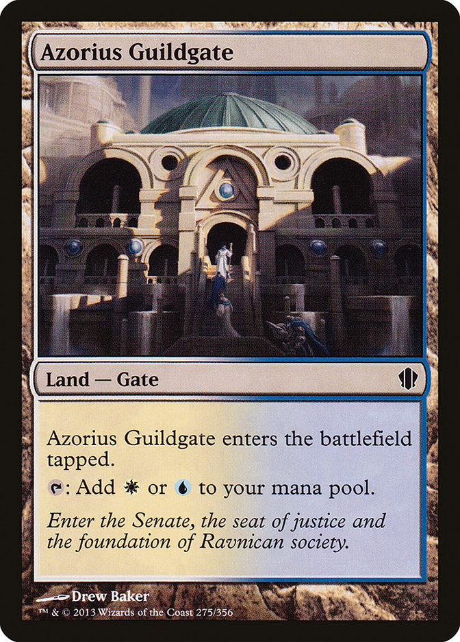 Azorius Guildgate [Commander 2013] | Gate City Games LLC