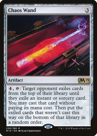 Chaos Wand [Core Set 2019] | Gate City Games LLC