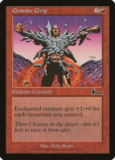 Granite Grip [Urza's Legacy] | Gate City Games LLC