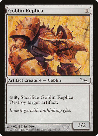 Goblin Replica [Mirrodin] | Gate City Games LLC