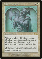 Opal Avenger [Urza's Legacy] | Gate City Games LLC