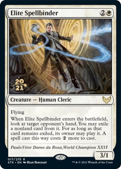 Elite Spellbinder [Strixhaven: School of Mages Prerelease Promos] | Gate City Games LLC