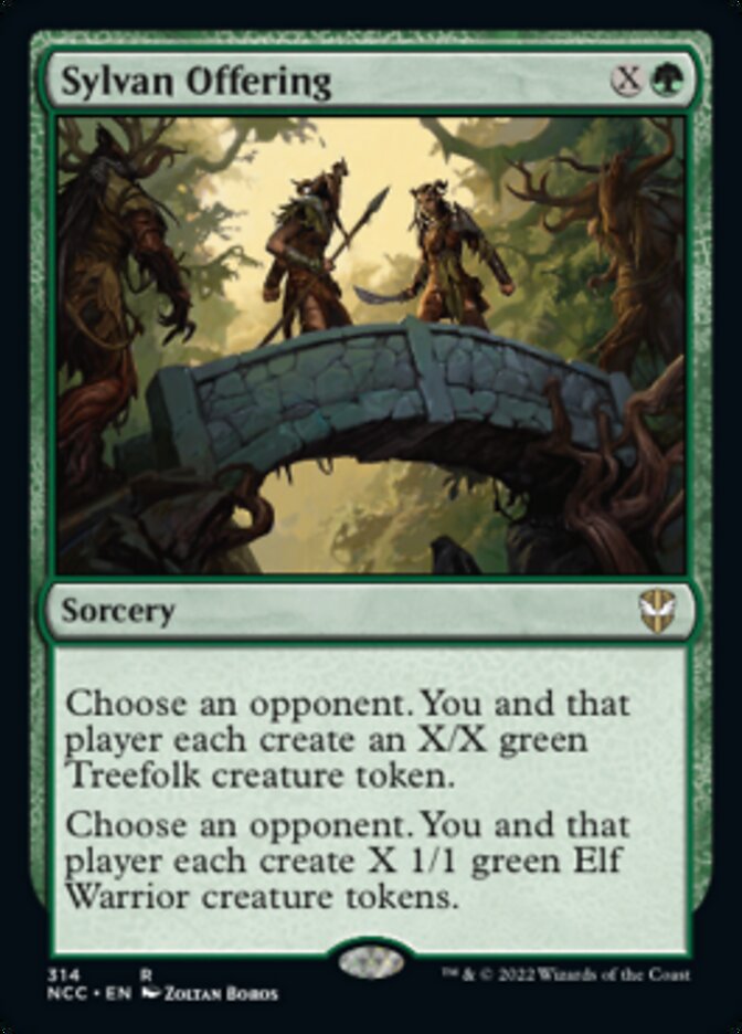 Sylvan Offering [Streets of New Capenna Commander] | Gate City Games LLC