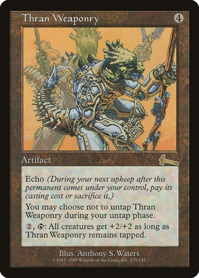 Thran Weaponry [Urza's Legacy] | Gate City Games LLC