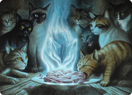 Can't Stay Away Art Card [Innistrad: Midnight Hunt Art Series] | Gate City Games LLC