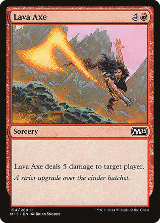 Lava Axe [Magic 2015] | Gate City Games LLC