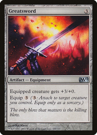 Greatsword [Magic 2012] | Gate City Games LLC