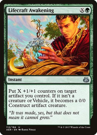 Lifecraft Awakening [Aether Revolt] | Gate City Games LLC