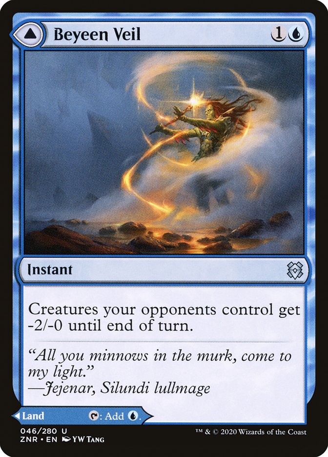 Beyeen Veil // Beyeen Coast [Zendikar Rising] | Gate City Games LLC