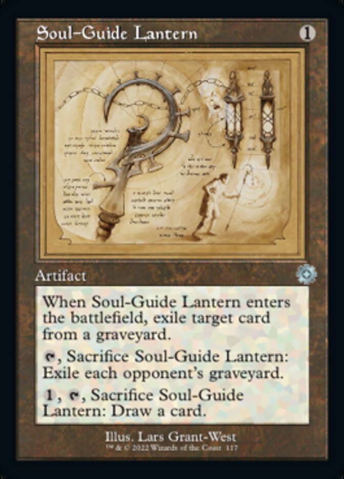 Soul-Guide Lantern (Retro Schematic) [The Brothers' War Retro Artifacts] | Gate City Games LLC