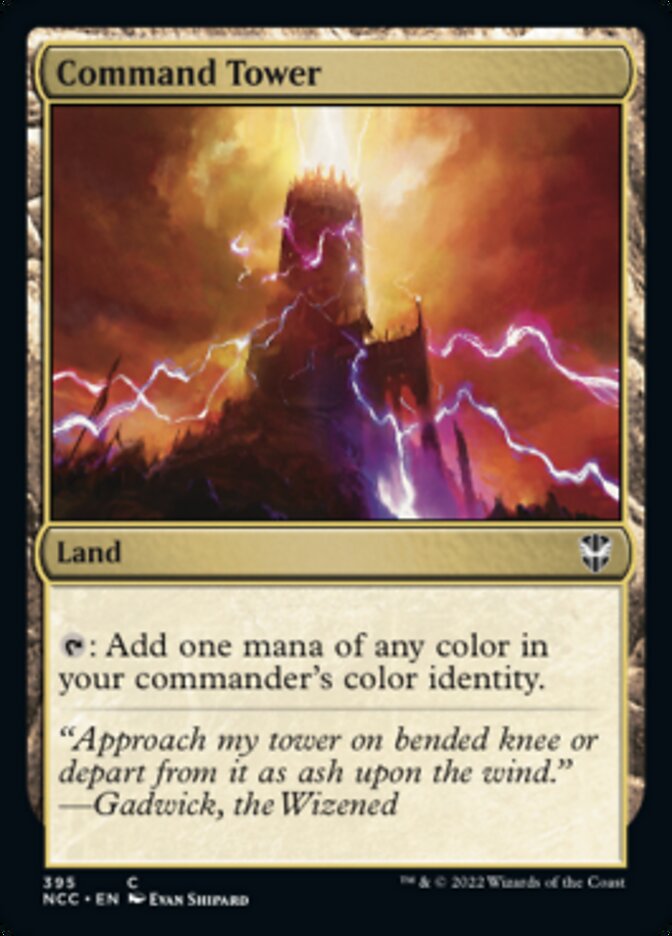 Command Tower [Streets of New Capenna Commander] | Gate City Games LLC