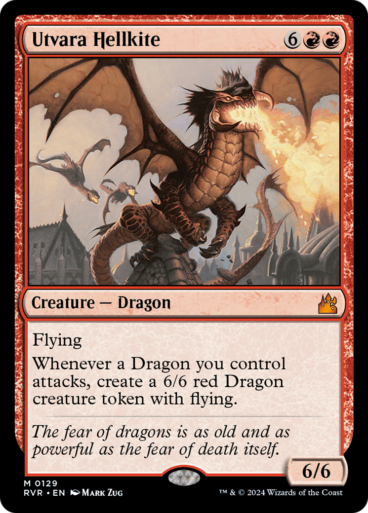 Utvara Hellkite [Ravnica Remastered] | Gate City Games LLC