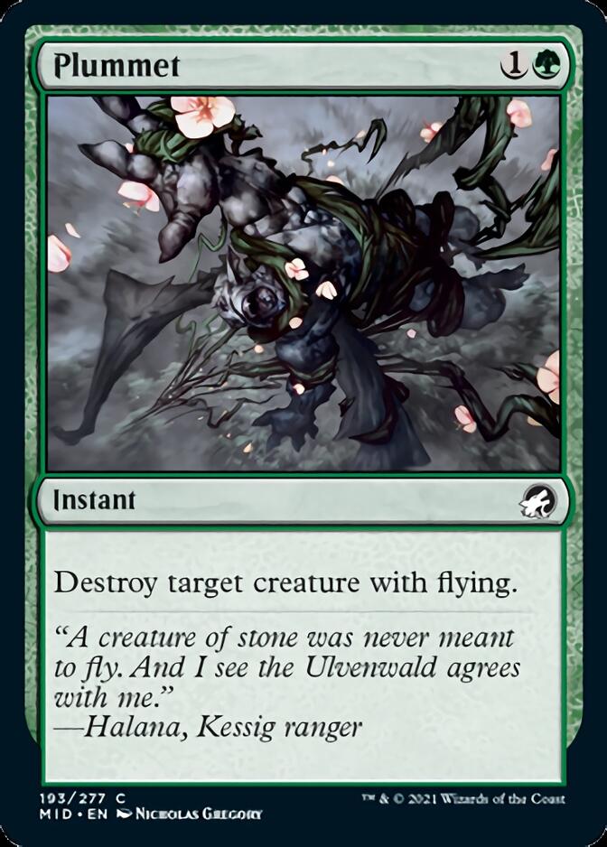 Plummet [Innistrad: Midnight Hunt] | Gate City Games LLC