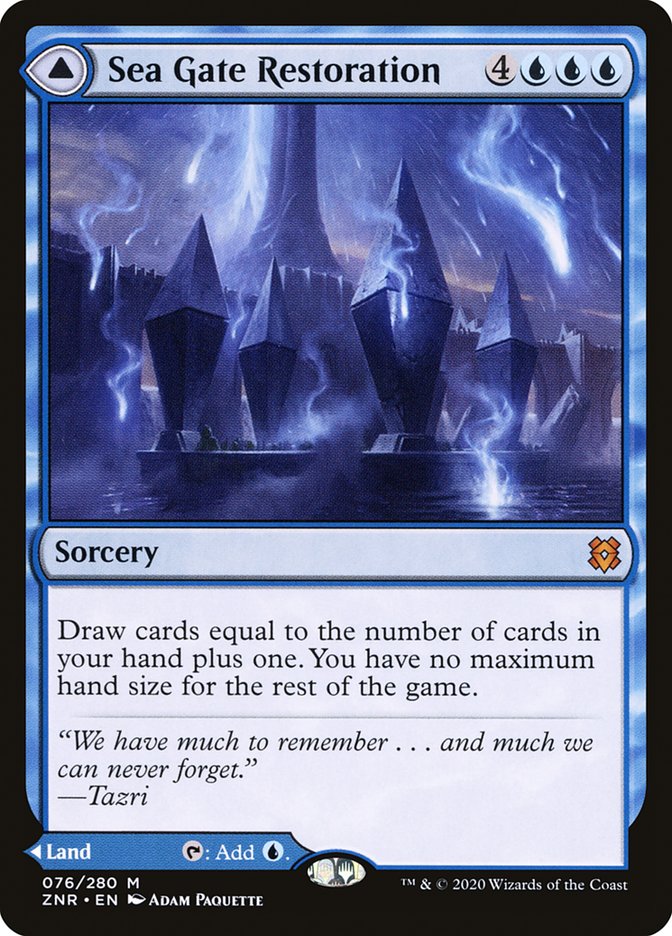Sea Gate Restoration // Sea Gate, Reborn [Zendikar Rising] | Gate City Games LLC