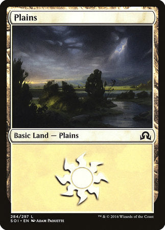 Plains (284) [Shadows over Innistrad] | Gate City Games LLC