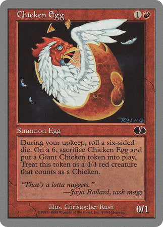 Chicken Egg [Unglued] | Gate City Games LLC