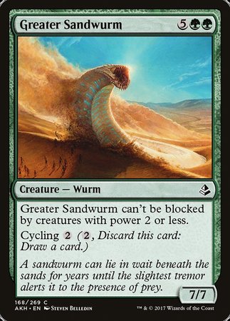 Greater Sandwurm [Amonkhet] | Gate City Games LLC