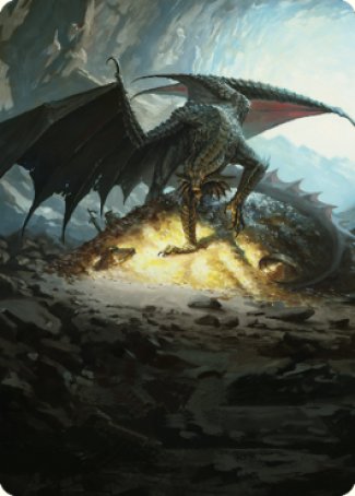 Ancient Copper Dragon Art Card (04) [Commander Legends: Battle for Baldur's Gate Art Series] | Gate City Games LLC