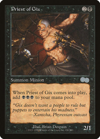 Priest of Gix [Urza's Saga] | Gate City Games LLC