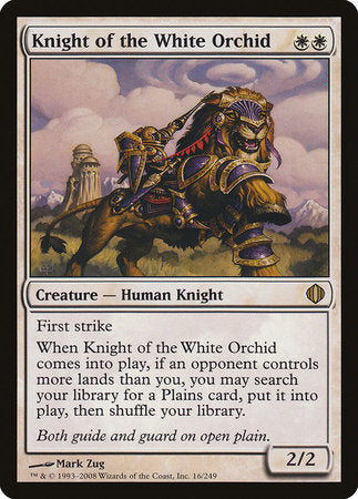 Knight of the White Orchid [Shards of Alara] | Gate City Games LLC