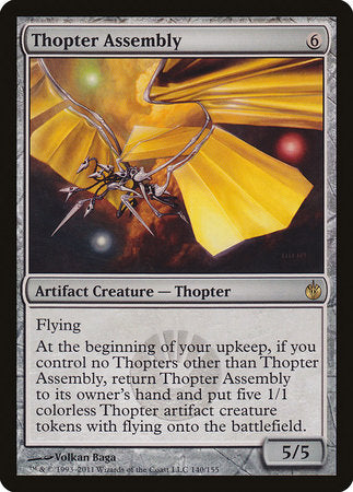 Thopter Assembly [Mirrodin Besieged] | Gate City Games LLC