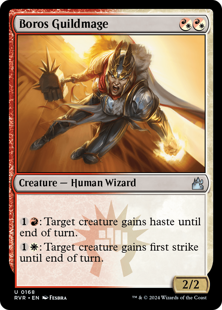 Boros Guildmage [Ravnica Remastered] | Gate City Games LLC