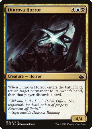 Dinrova Horror [Modern Masters 2017] | Gate City Games LLC