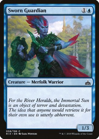 Sworn Guardian [Rivals of Ixalan] | Gate City Games LLC