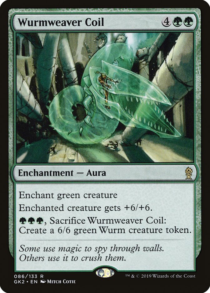 Wurmweaver Coil [Ravnica Allegiance Guild Kit] | Gate City Games LLC