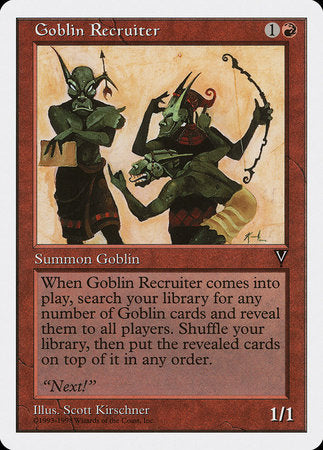 Goblin Recruiter [Anthologies] | Gate City Games LLC