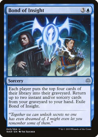Bond of Insight [War of the Spark] | Gate City Games LLC