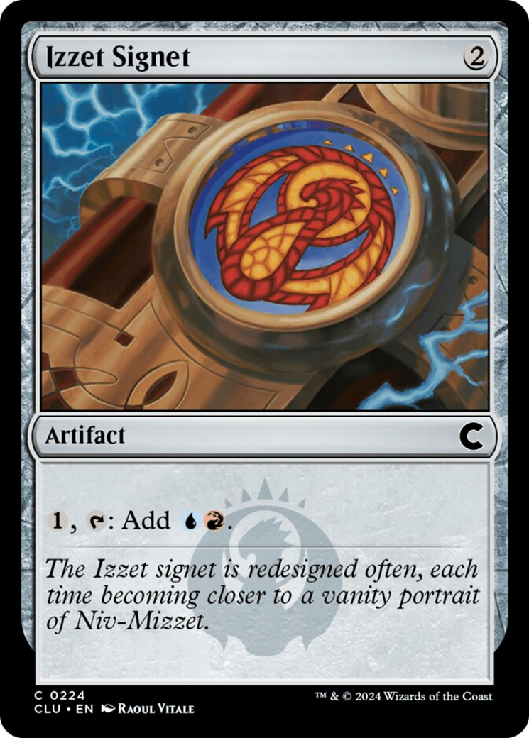 Izzet Signet [Ravnica: Clue Edition] | Gate City Games LLC