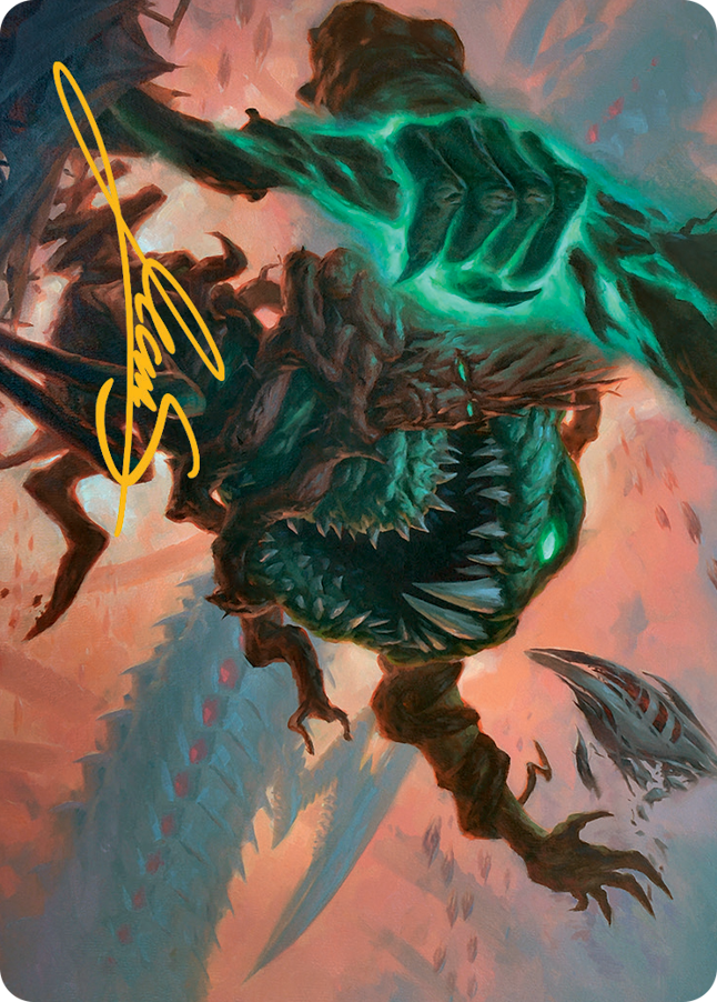 Yargle and Multani Art Card (Gold-Stamped Signature) [March of the Machine Art Series] | Gate City Games LLC