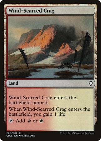 Wind-Scarred Crag [Commander Anthology Volume II] | Gate City Games LLC