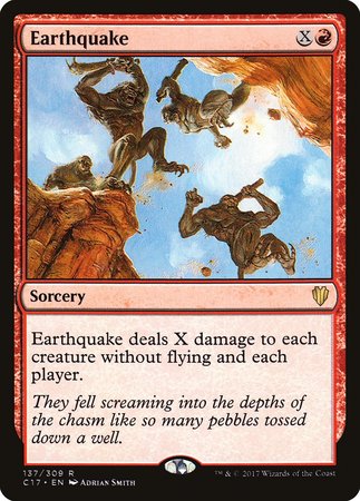 Earthquake [Commander 2017] | Gate City Games LLC
