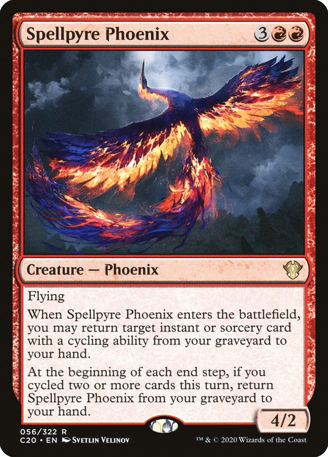 Spellpyre Phoenix [Commander 2020] | Gate City Games LLC