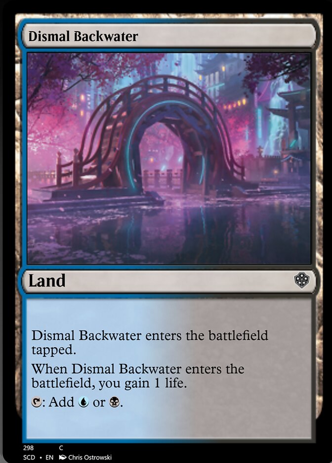 Dismal Backwater [Starter Commander Decks] | Gate City Games LLC