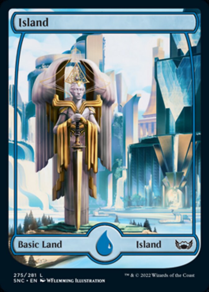 Island (275) [Streets of New Capenna] | Gate City Games LLC